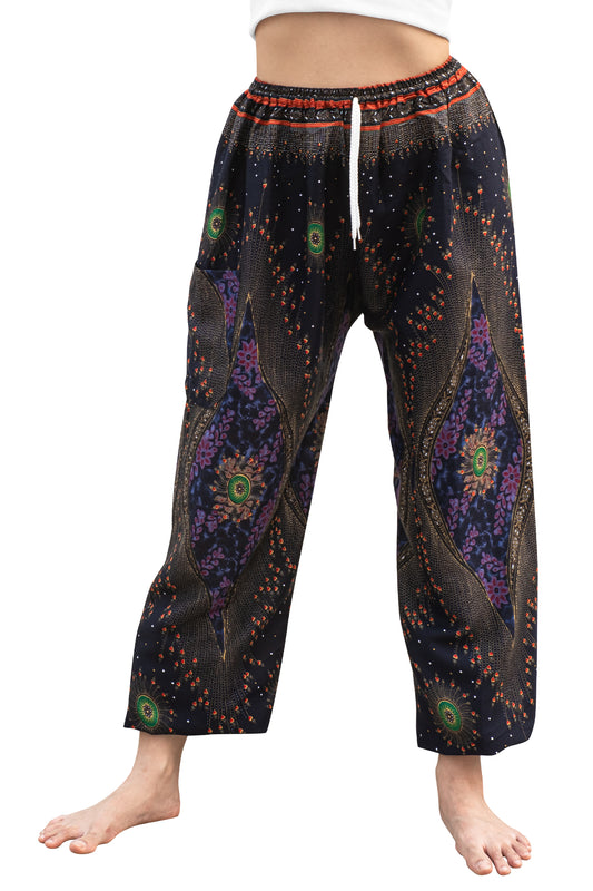 Majestic Peacock Pants in Navy